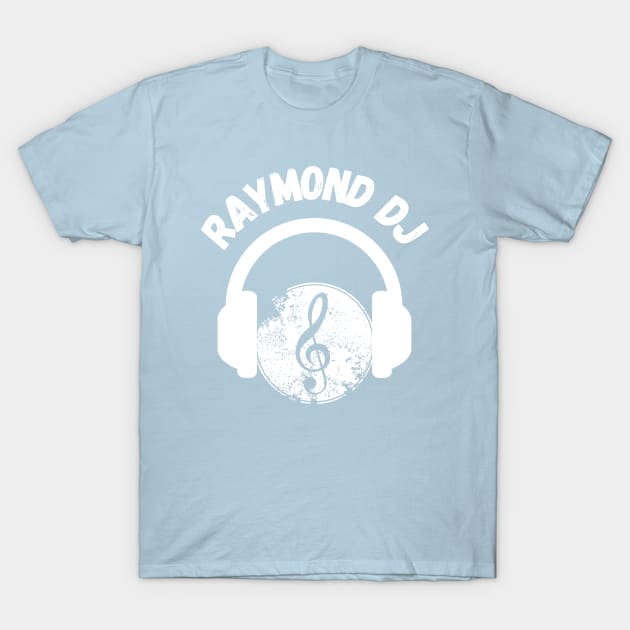 Graphic Raymond DJ Music Lover T-Shirt by Paradise Stitch